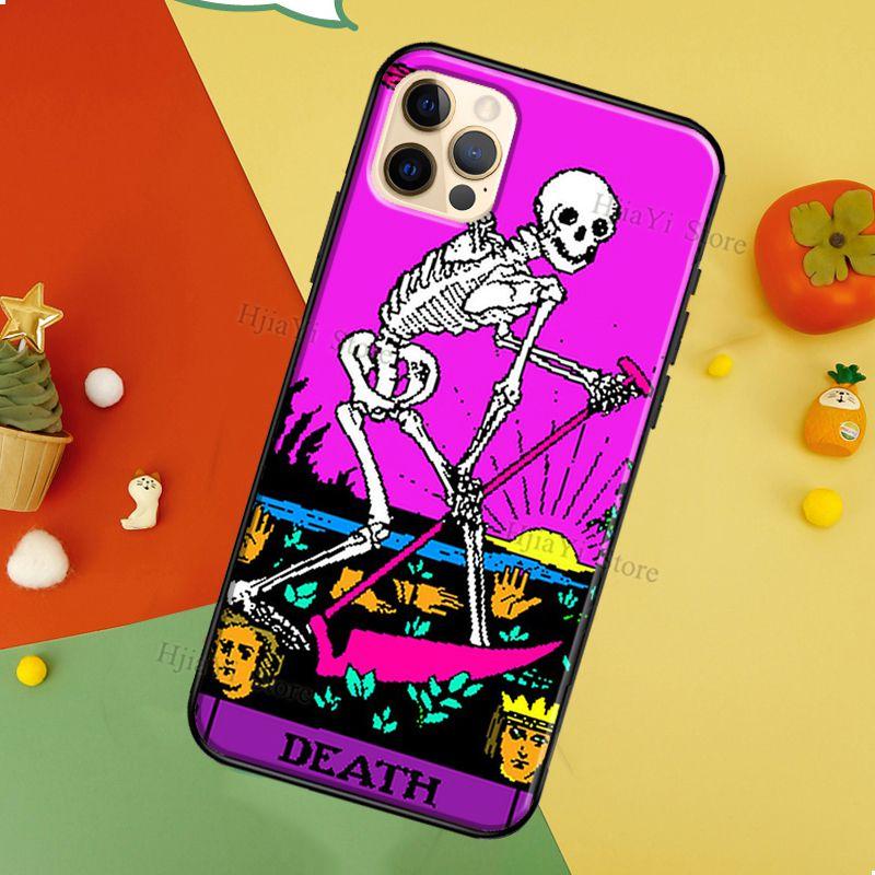 Лунная Таро Мистический тотем Чехол Для iPhone 11 14 13 Pro Max 12 mini X XR XS MAX 6 6S 7 8 Plus 5S SE 2020 Чехол для телефона