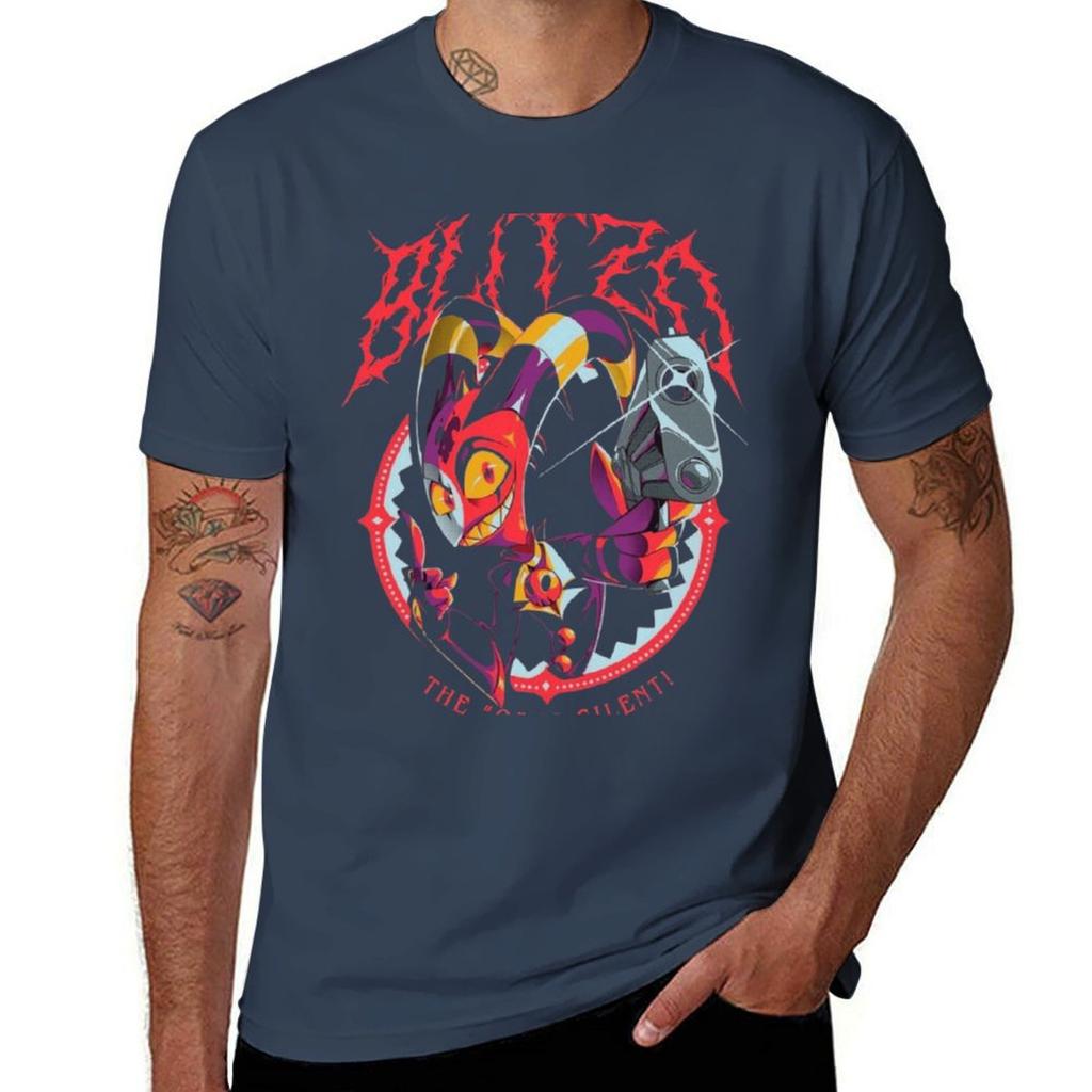 Helluva Boss Blitzo the O Is Silent TShirt t shirt Unisex cotton TShirt