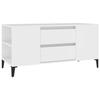 VidaXL TV Stand White 102x44.5x50 Cm Engineered Wood 819604