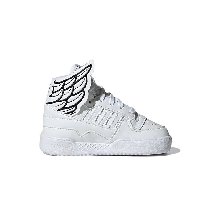 Jeremy Scott x adidas Wings 4.0 I Облачно-белые детские кроссовки Основной черный GY1848