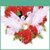 Diy "white Painting Diamond 5d Pigeons" Embroidery Diamond Cross Stitch Rhinestone Mosaic Painting Wedding Decor