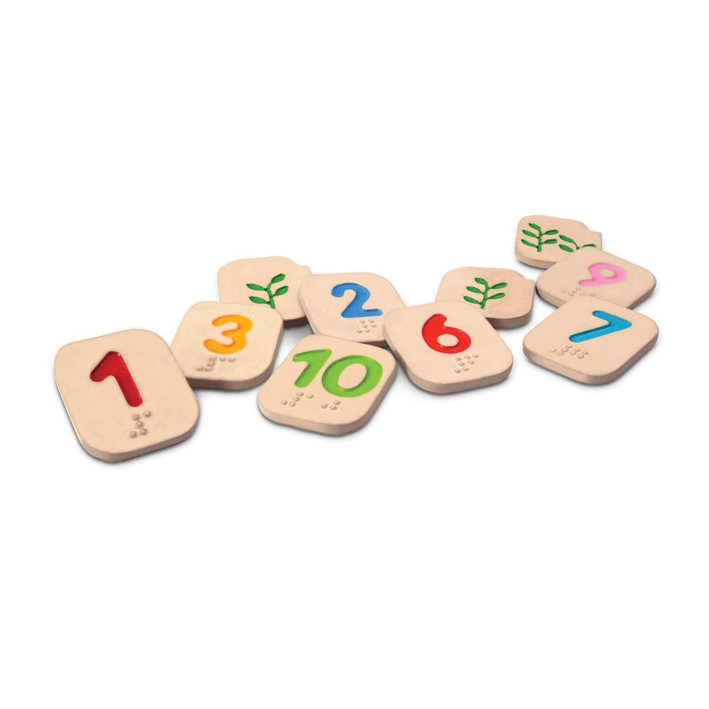 PLANTOYS 5654 Цифры Брайля 1-10