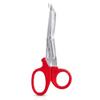 Medical Dressing Scissors for First Aid Kit Cutting Bandages Dressings Tapes for Salon Office Red