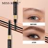 2-in-1 Exquisite Girl Eyebrow Pencil Automatic Eyebrow Pencil Sweat-proof Waterproof Eyebrow Pencil Eyebrow Pencil & Brush