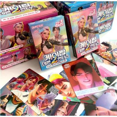 Фотокарточки персонажей K-Pop Охотники на демонов – Охотник Рикс Ограниченное издание (30 карт, 1 колода)