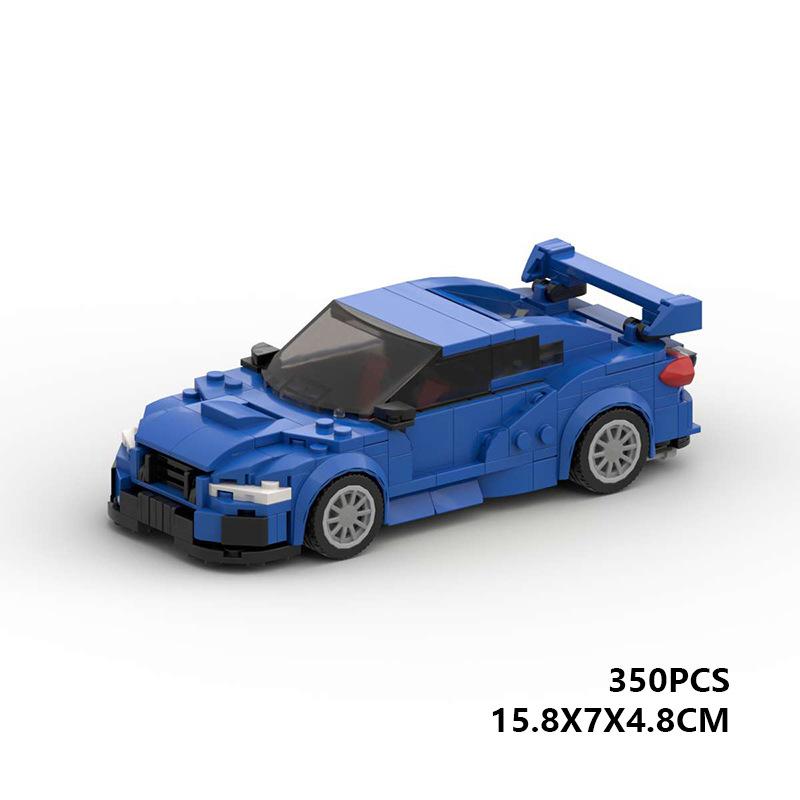 Строительный Блок Совместимый Креативный Subaru V2 Сборка Спортивный Автомобиль Гонки Подарок Гранулы Образовательные Детские Игрушки