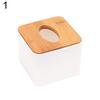 Деревянный держатель для салфеток, квадратный, круглый, прямоугольной формы, домашняя коробка для салфеток, диспенсер