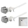 Bathroom Renovation Trip Lever Handle Water Tank Handle Water Saving Flush As Shown Elegant Bathroom Accessory Long Service Life