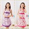 Lace Kitchen Waterproof Bib Female Floral Apron Cooking Bake