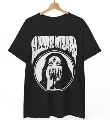 Футболка Electric Wizard: Мерч Doom Stoner Metal, Оккультная Готическая Футболка Унисекс S-5XL