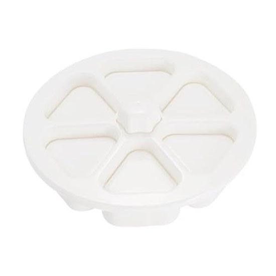 DFsucces Onigiri Shape 6-Hole Triangle Sushi Mold Kit Press Master Non-Stick Easy Convenient Restaurant Home Cooking Kitchen Supplies