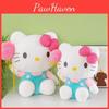 Plush Toy With Polka Dot Bow And Balloon Decoration For Gift Kids