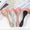 Artificial Fiber Loose Powder Brush Soft Bristles Blush Brush Professional Make Up Brush