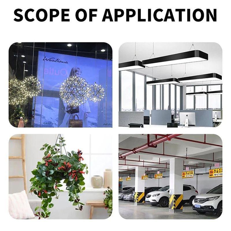 10pcs Steel Wire Rope Fixed Clip Adjustable Removable Screws Fixed Cable Clamp Copper Metal Hanging Suspension Clip Hardware