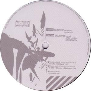 12-дюймовая пластинка KANTYZE - Scorpio HAZE002 Haze Recordings 2005 Франция Танцевальная и Электронная Б/У
