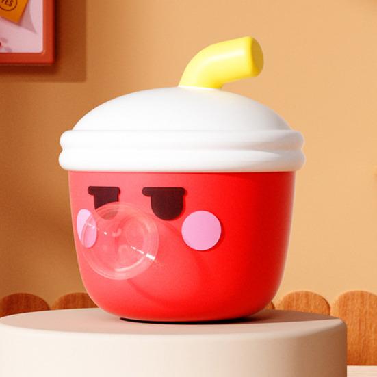 Stress Relief Fast Food Toy Bubble Popping Cartoon Hamburger French Fries Drumstick Ice Cream Cola Squeeze Toy Office Worker