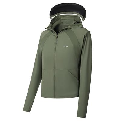 UPF50+Ice Silk Солнцезащитное женское летнее оригинальное пряжа с защитой от УФ-излучения тонкое дышащее солнцезащитное пальто