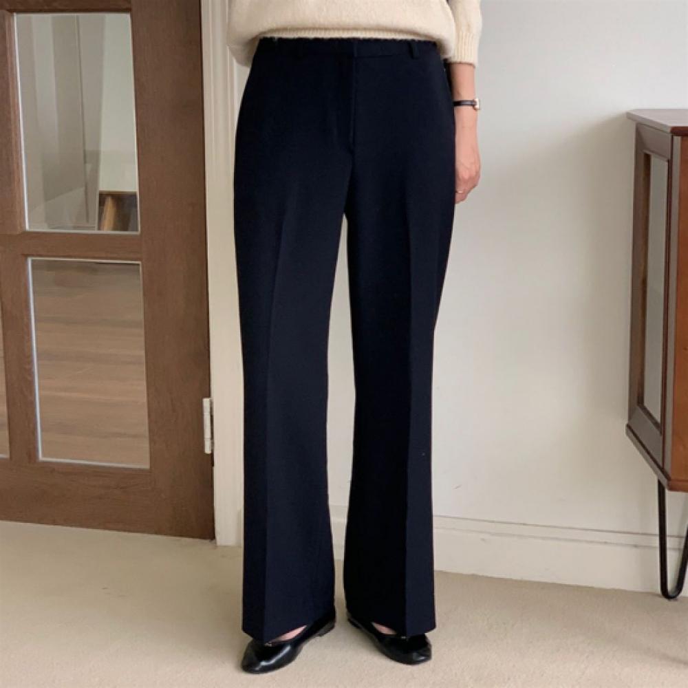 New Arrivals Open Run Women Bootcut Spandex Semi Wide Slacks