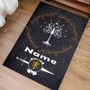 Custom personalization The Fellowship of the Ring Print Area Rug - Soft, Washable Non-Slip Indoor Mat,Living Room,Home&Office Decorative Rug