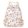 Модный рюкзак Sweet Cherry Butterfly из мягкой нейлоновой ткани, женская сумка через плечо, симпатичная универсальная школьная сумка для девочек-подростков, рюкзак для отдыха на природе и путешествий