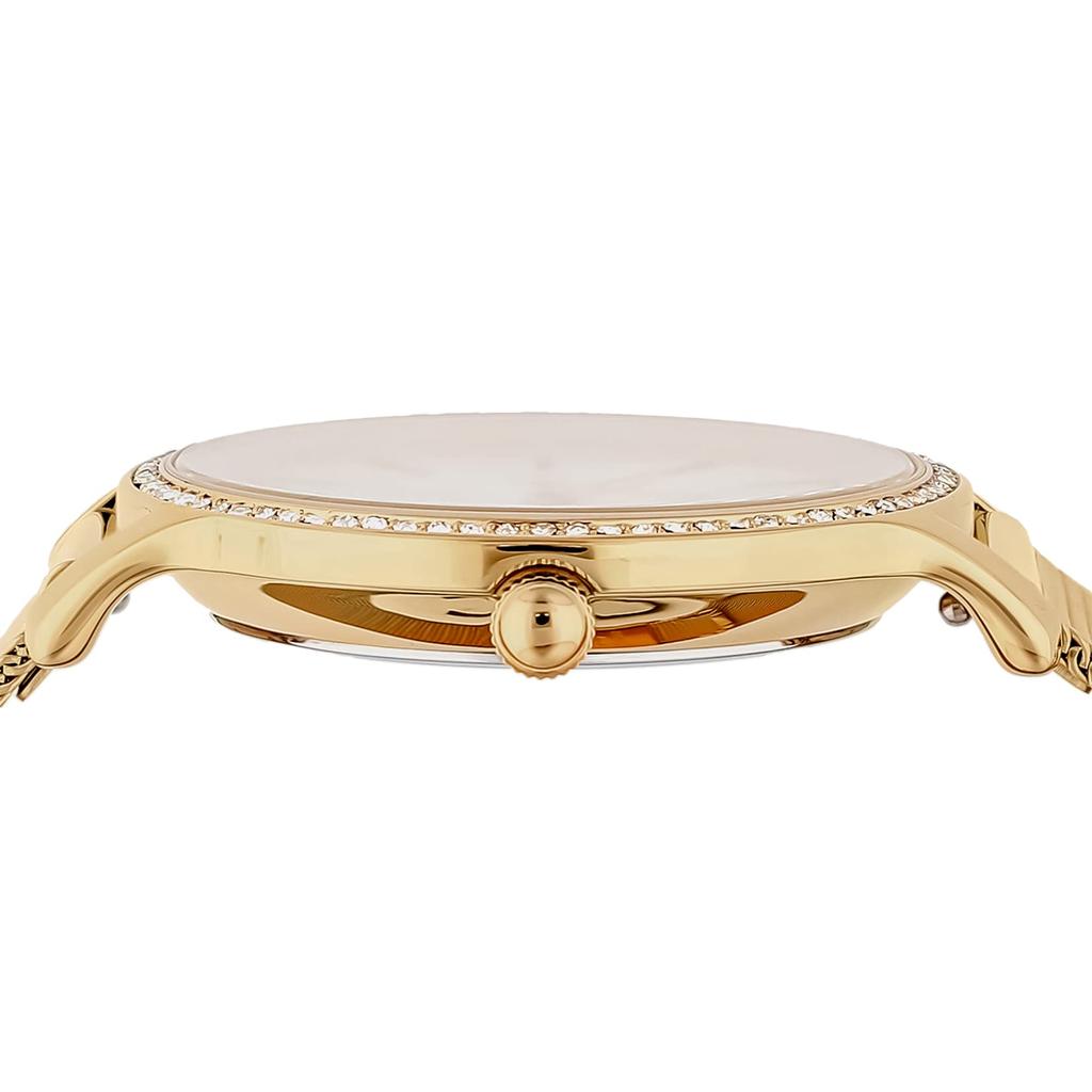 [TIMEX] Watch Timex TRANSCEND Gold Dial Brass Mineral Glass Quartz Japanese Movement 34MM America Watch TW2V52200 Women's