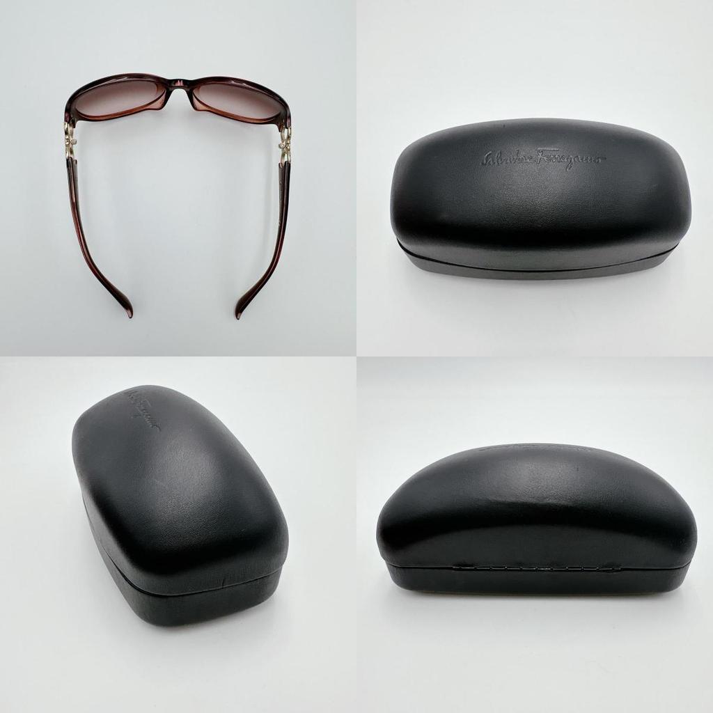 Salvatore Ferragamo 125 607 sunglasses plastic Red Women SF601S Used