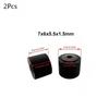 2Pcs 7X6X5.5X1.5Mm Pinch Roller Rubber Ring For Cassette Player Walkman Pressure Recorder Music Player Belt Wheel