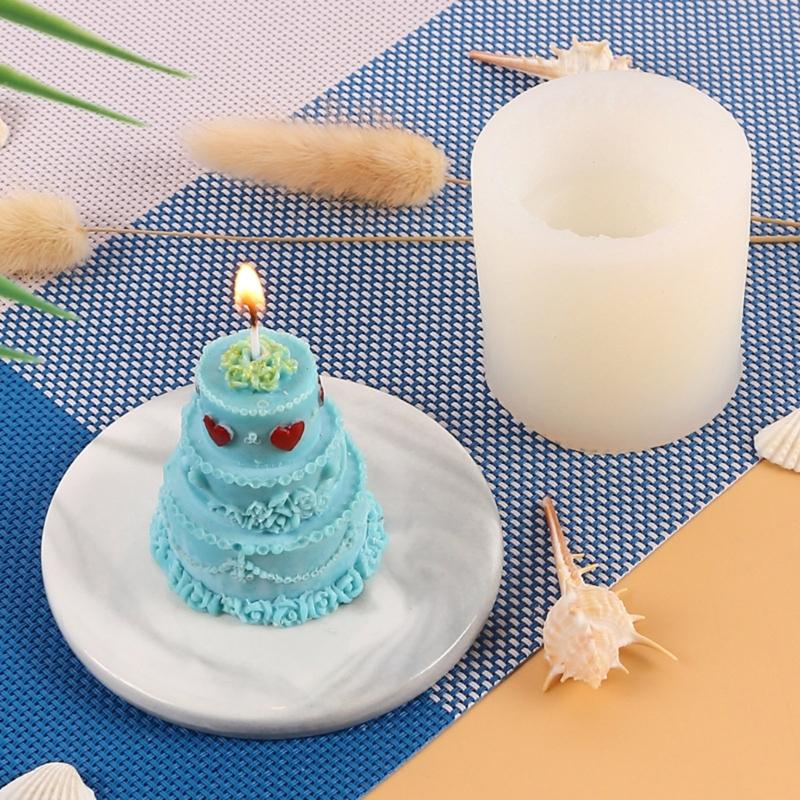 Cake Shaped Silicone Chocolate Moulds Baking Molds Fondant Mold Cake Decorating Tools Resin Moulds Silicone Material
