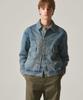RISE&BELOW Vintage Wash Type-2 Denim Trucker Jacket