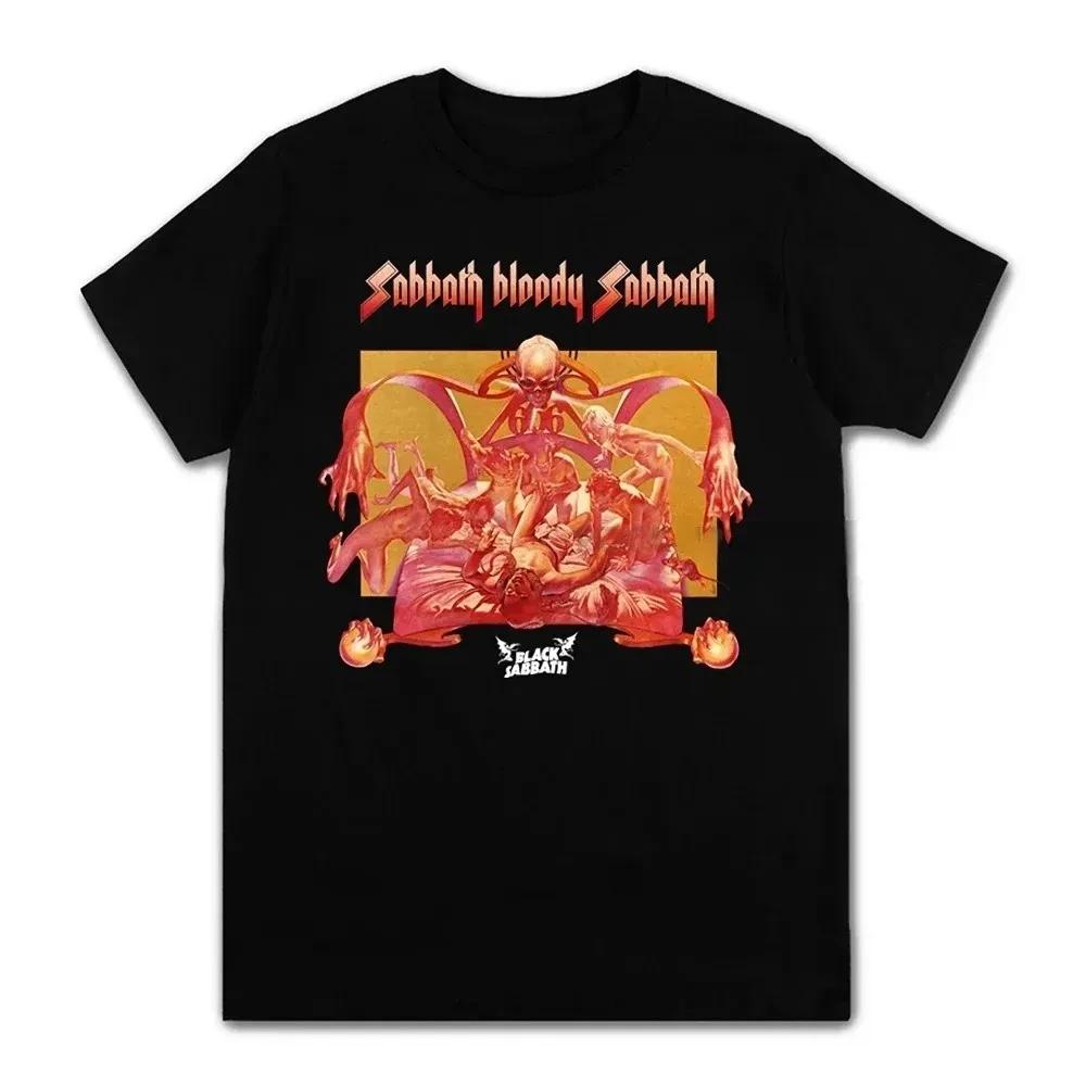 Черная футболка с изображением металлической группы, мужская и женская модная повседневная одежда из чистого хлопка, топ больших размеров для мужчин и женщин