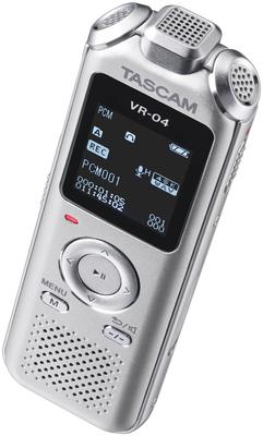 TASCAM Диктофон с широким FM-тюнером Серебристый VR-04