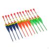 12pcs Fishing Wood Floats Bobbers Buoy Carp Coarse Ice Accessories