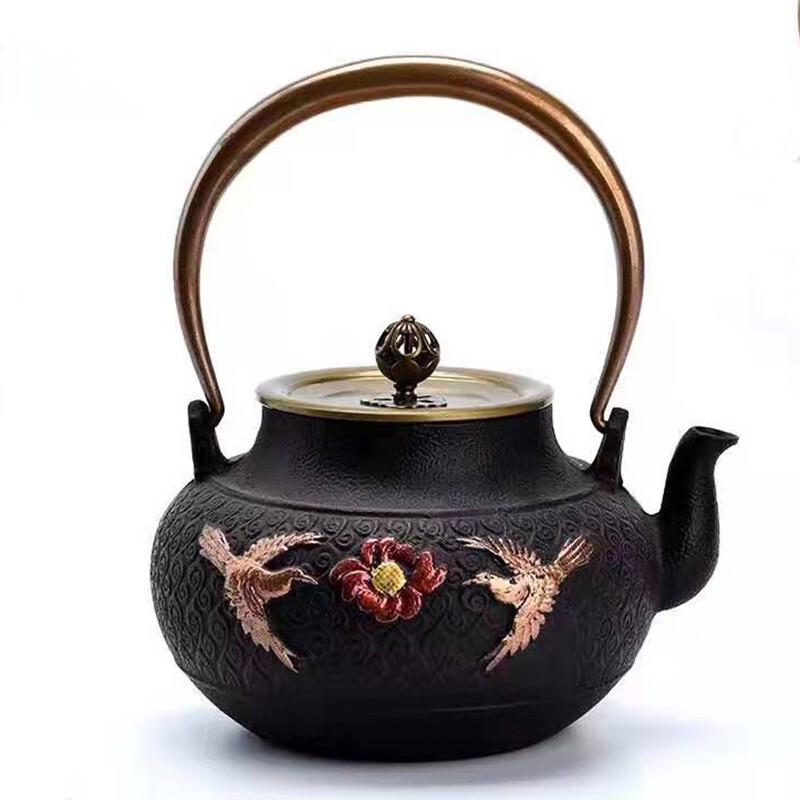 Чайник для кипячения воды TaiXiGe 1,4 л с росписью