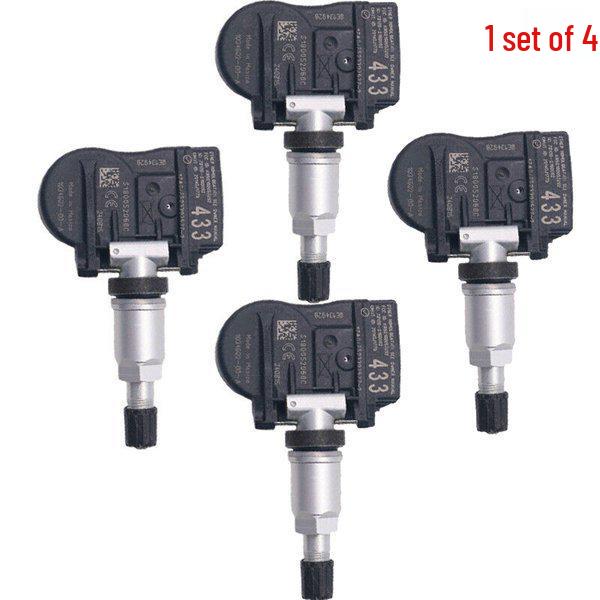 4-Pack Tire Pressure Sensors Compatible with Tesla Model 3, S, X