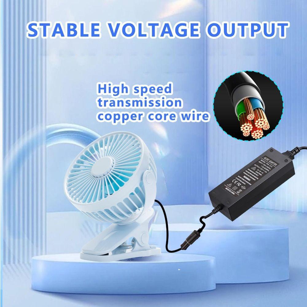 220V to 12V Power Supply Transformer 12V10A AC to DC Adapter Power Converter Tire Inflator