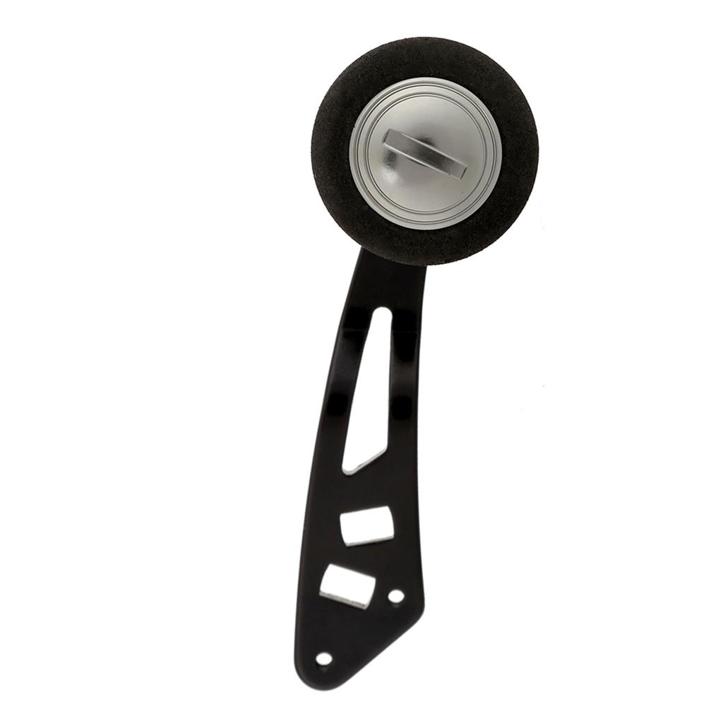Fishing Reel Handle EVA Knob with Fittings Replacement Parts for Low   Reel (Gold)