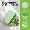 3pcs With Vented Lid Hot Dog Mold Food Grade Silicone Ham Making Tray  Home Kitchen Baking