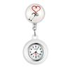Lancardo Nurse Nurse Pocket Pocket Heart Nursery White 1 Часы, Часы, Часы, Часы, Силиконовые, Съемные, Растягивающиеся, Мужские, Женские, Милые,