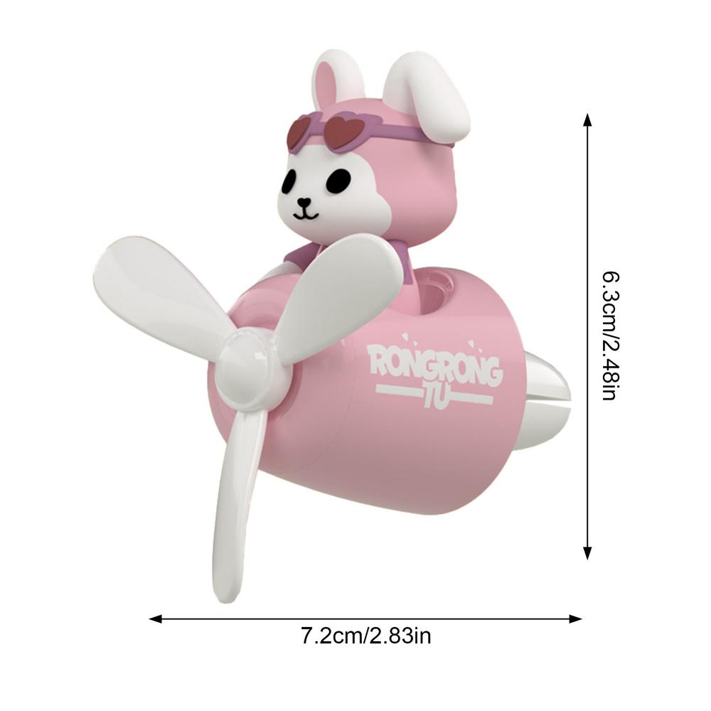 Автомобильный освежитель воздуха Bear Pilot Автомобильные аксессуары Внутренний диффузор духов Вращающийся пропеллер Выходной ароматизатор с 2 ароматерапией