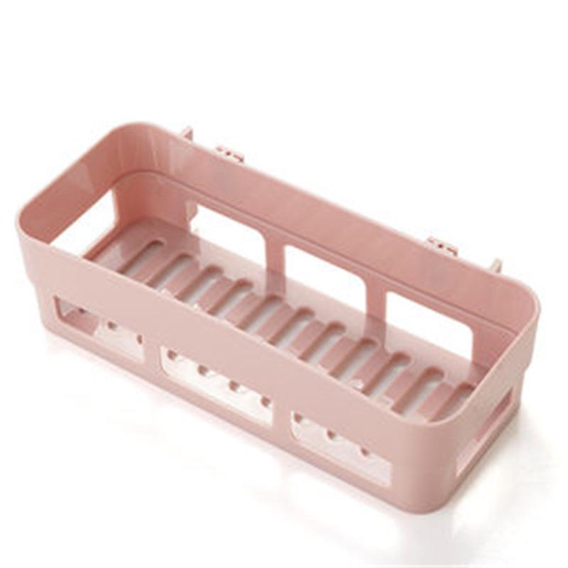 Настенная полка для хранения вещей в ванной комнате без перфорации