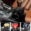 2 In 1 Car Cup Holder Expander 360 Degree Adjustable Drink Holder Anti-Shake Bottle Holder Organizer Car Interior Accessories