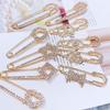 1pc Elegant Brooches Pin Rhinestone Women Accessories Jewelry Crystal All Match High Quality