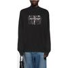 Balenciaga Толстовка Мужская Черная 652981TIVA21000