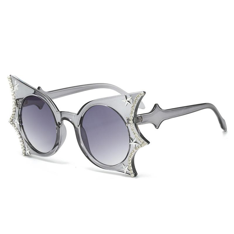 Unique Bat Butterfly Sunglasses New Style Diamond-Embellished Fashion Glasses For Women