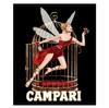 HD Tin Sign Vintage Campari Cinzano Retro Metal Poster Classic Wine Pin Up Girl Wall Art Decor for Bar Man Cave Home Decoration