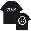 Футболка Junior H Sad Boyz Мерч Мирового тура Свитшот с круглым вырезом Короткий рукав Уличная одежда Унисекс Женская футболка Хип-хоп одежда