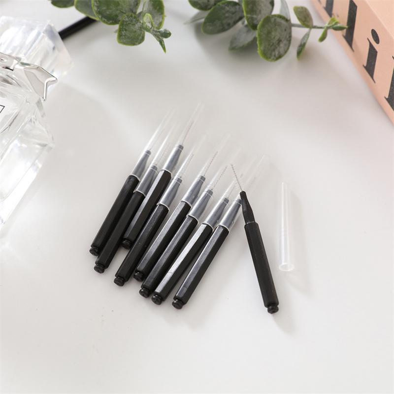 50 шт. межзубных щеток Denta Floss ортодонтическая зубная щетка инструмент для ухода за полостью рта