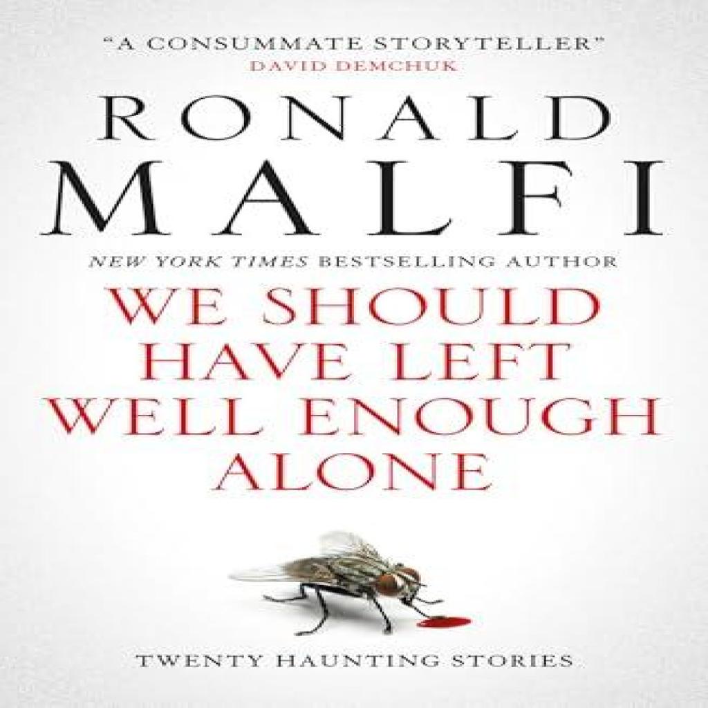 We Should Have Left Well Enough Alone by Ronald Malfi Paperback Book 9781835410608