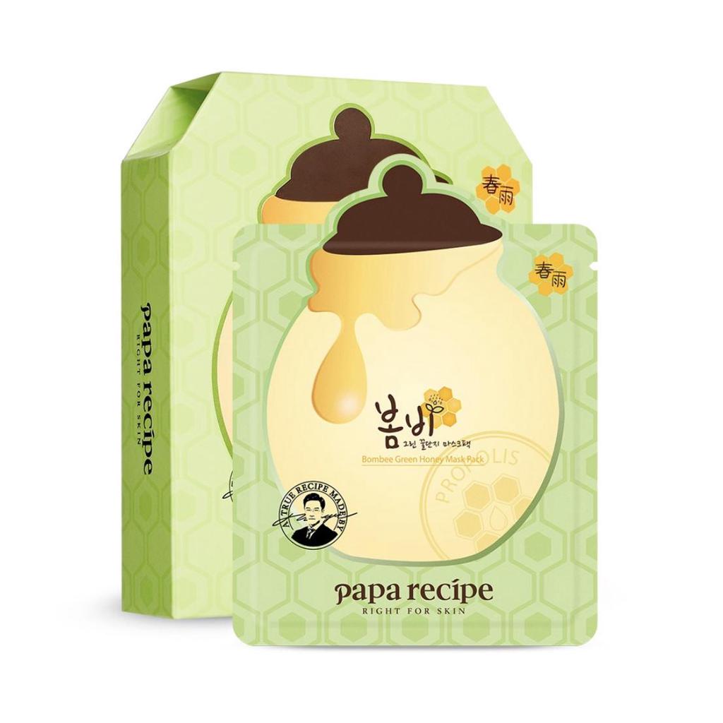 PAPA RECIPE Маска Bombee Green Honey Pack 10 шт. - Увлажняющая