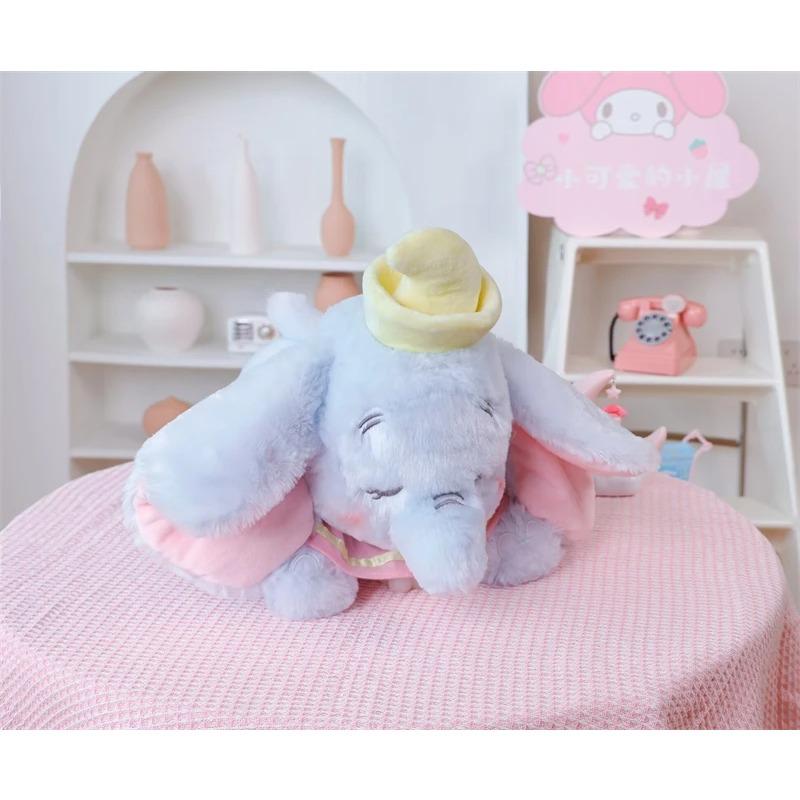 Большой размер Дамбо слон плюшевая игрушка очень мягкая мягкая игрушка спящий слон плюшевые подушки подарки на день рождения